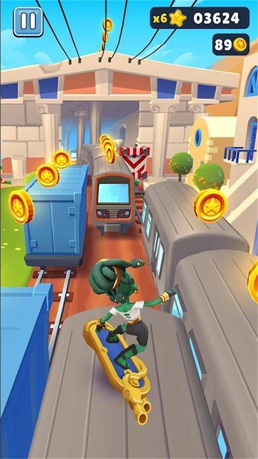 Subwaysurf 黑客菜单版截图1